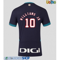Maglie da calcio Athletic Bilbao Nico Williams #10 Seconda Maglia 2025-26 Manica Corta
